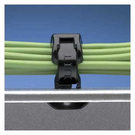 Panduit Cable Tie Mount, Push Button, HS BL PBMS-H25-M30